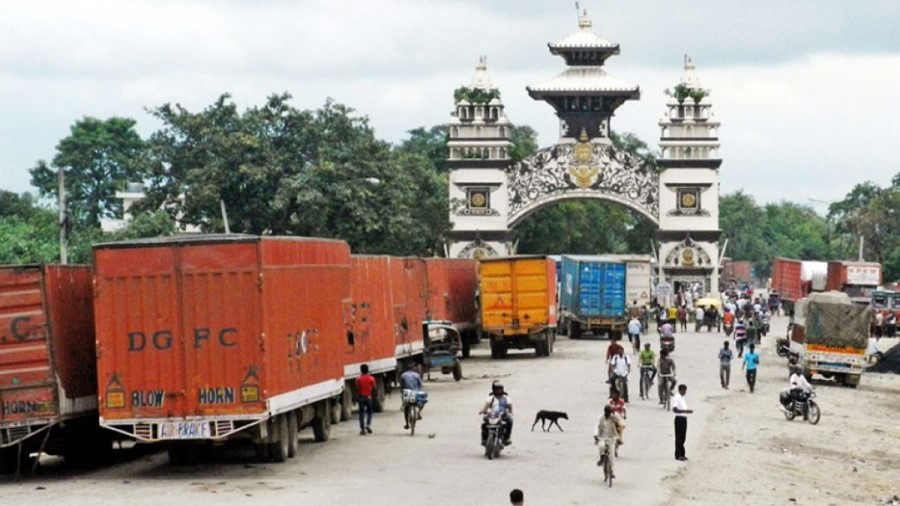 पाँच महिनामा वीरगञ्ज नाका हुँदै तीन खर्ब ५९ अर्बका सामान आयात