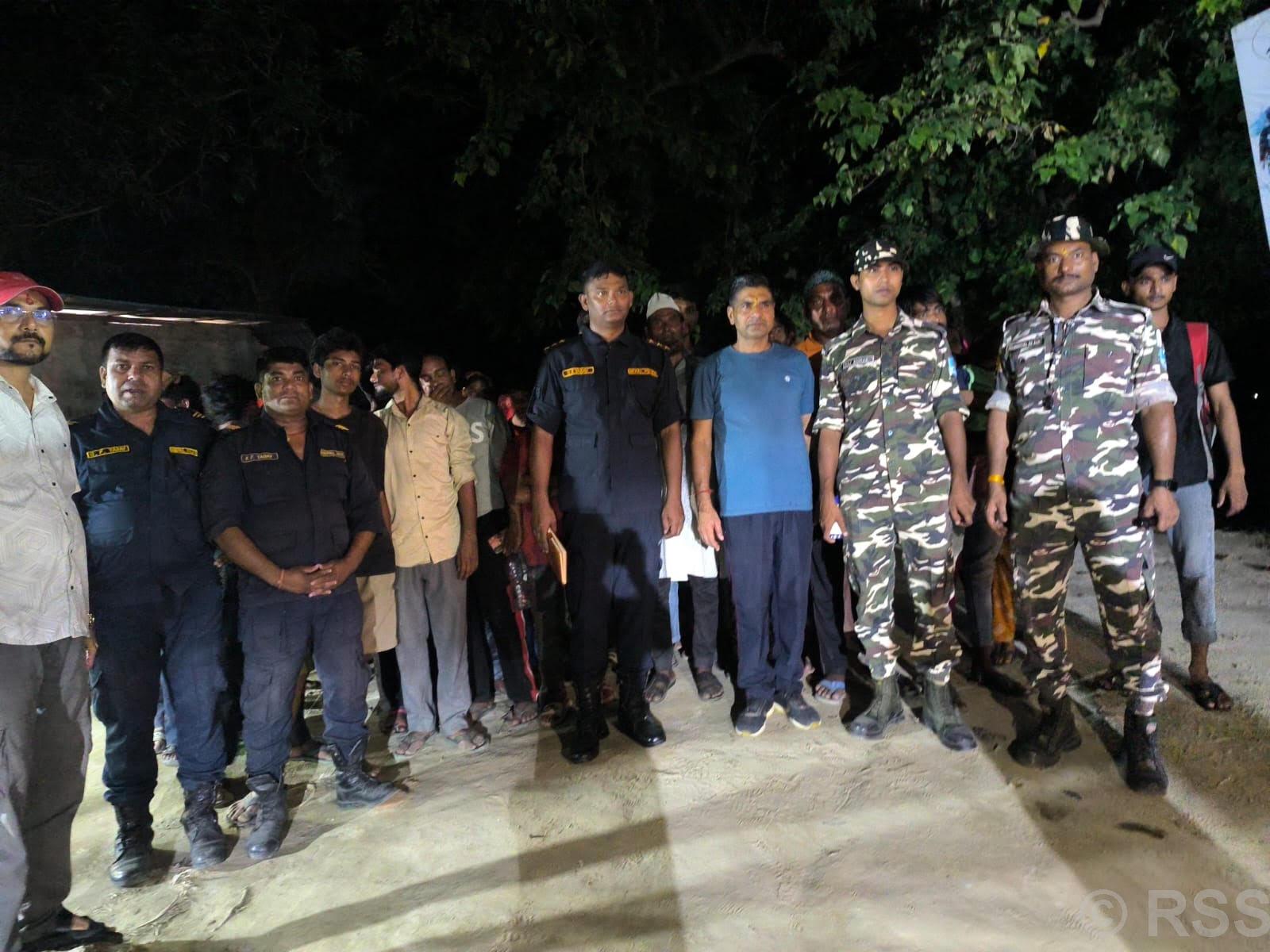 रौतहट–लक्ष्मीपुरस्थित इटाँभट्टामा अलपत्र ४२ भारतीय नागरिकको उद्धार