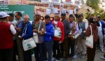 कांग्रेस १५ औं महाधिवेशन : नयाँ नेतृत्व चयनका लागि मतदान सुरु