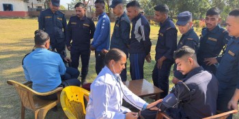 प्रहरी युनिटसँग प्रहरी अस्पताल’ कार्यक्रम सञ्चालन