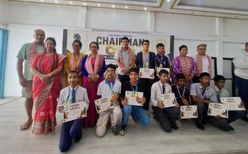 अन्तरविद्यालय चेस प्रतियोगितामा बासबारी स्कुल प्रथम