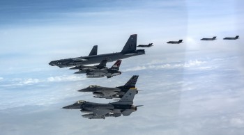 दक्षिण कोरिया र अमेरिकाद्वारा संयुक्त हवाई अभ्यासको घोषणा