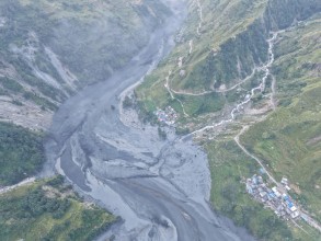 बूढीगण्डकी बाढी : चार जलविद्युत् आयोजनामा क्षति