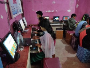 दृष्टिविहीनलाई आधारभूत कम्प्युटर तालिम