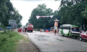 बुटवल–गोरुसिङ्गे सडक आयोजना : नदीजन्य सामग्री अभावले काम प्रभावित