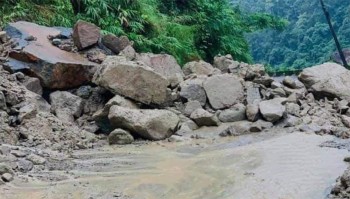 कालीगण्डकी ‘करिडोर’ अवरुद्ध, पहिरो  रोकिएन