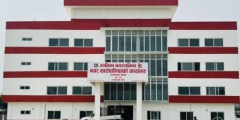 चारपटक म्याथ थपेर बल्ल कालिकाको प्रशासकीय भवन सम्पन्न