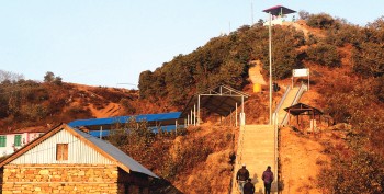पर्यटकका रोजाइमा पर्दै भोजपुरको डाग्बुङ पदमार्ग