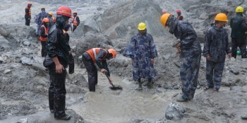 भारतको सुरुङ उद्धार टोलीद्वारा चिलिमे र लाङटाङ क्षेत्रमा खोज कार्य सञ्चालन
