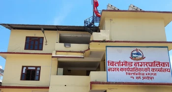संरचना हटाउन बिर्तामोड नगरपालिकाको पुनः ताकेता