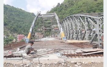 ‘सिग्नेचर व्रिज’ निर्माण अन्तिम चरणमा