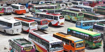 बसपार्क बाहिरबाट यातायात सेवा सञ्चालन गर्न नपाइने