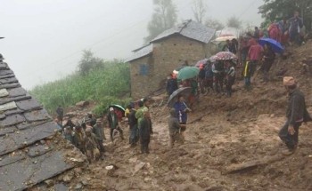 म्याग्दीको पात्लेखेत पहिरोको जोखिममा