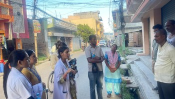 गौर प्रादेशिक अस्पतालको टोली हैजा फैलिएको क्षेत्रमा परिचालित