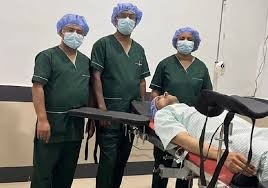 मातातीर्थ आयुर्वेद तथा वैकल्पिक चिकित्सालयमा शल्यक्रिया सुरु
