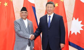 प्रधानमन्त्री ओलीले शाङ्घाइ शिखर सम्मेलनलाई सम्बोधन गर्दै