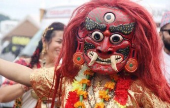 बागलुङमा बर्खे जात्राको रौनक