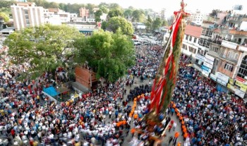 शनिबार भोटो देखाएसँगै रातो मच्छिन्द्रनाथको रथयात्रा सम्पन्न हुने