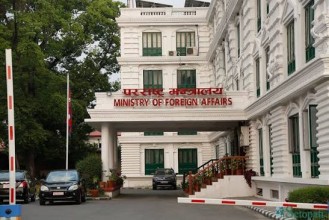 कोरियाली राजदूतद्वारा परराष्ट्र सचिवसँग बिदाइ भेट