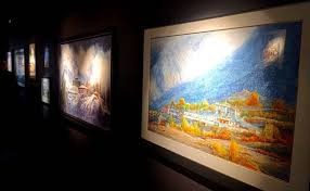 दरबारमार्गमा जलरङ माध्यममा नौलो प्रयोग