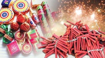 १६ लाख बराबरको पटाका बरामद