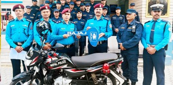 देउसीभैलो खेलेको रकमबाट प्रहरीलाई मोटरसाइकल खरिद