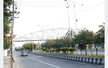 बबरमहलको आकाशे पुल यसै हप्तादेखि सञ्चालनमा आउने
