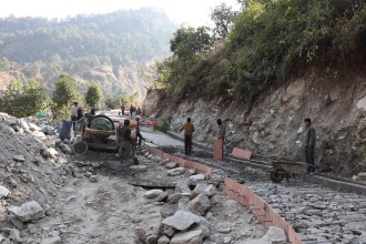 १७ वर्षपछि भिरकाटे–दोवा सडक स्तरोन्नति