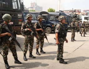 मिसनमा तैनाथ नेपाली शान्ति सैनिकको अदलीबदली