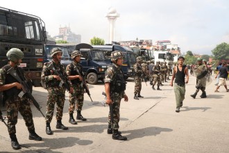 निर्वाचन सुरक्षाका लागि भोलिदेखि सेना परिचालन हुँदै