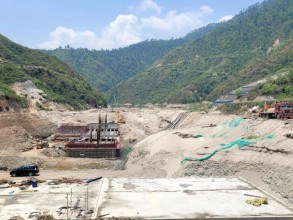 सुनकोशी मरिण डाइभर्सनको काम द्रुत गतिमा