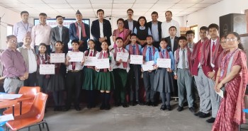 महानगर स्तरीय हाजिरिजवाफ प्रतियोगितामा सिद्धार्थ वनस्थली इन्स्टिच्युट दोस्रो