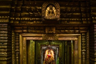 जनबहालस्थित मन्दिरमा फर्काइयो सेतो मच्छेन्द्रनाथको मूर्ति