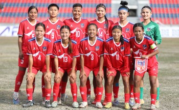 साफ महिला च्याम्पियनसिप : भुटानसँग भिड्दै नेपाल