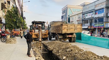 पोखरामा विद्युतीय तार भूमिगतको काममा ६० प्रतिशत प्रगति