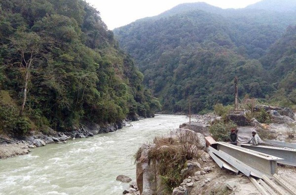 माथिल्लो अरुण जलविद्युत् आयोजनाको पहुँचमार्ग निर्माण सुरु