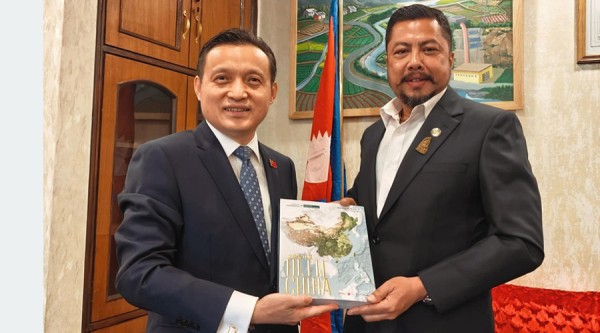 चीन र भारतका राजदूतसँग ऊर्जा सहकार्यबारे छलफल