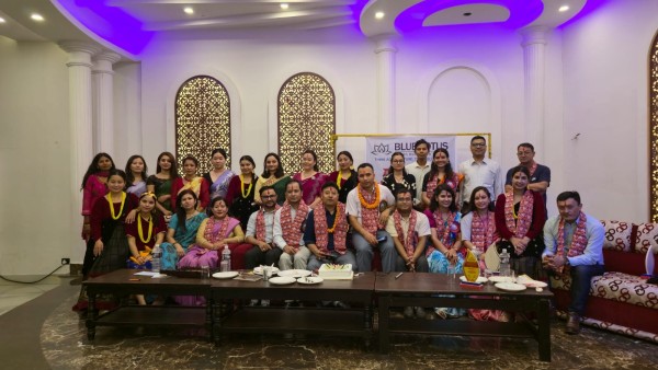 ब्लु लोटस हेल्थ होम केयरको पाँचौं वार्षिकोत्सव सम्पन्न