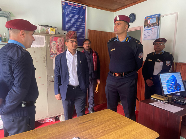 सिडिओ पौडेलद्वारा निर्वाचन सुरक्षामा ध्यान दिन निर्देशन