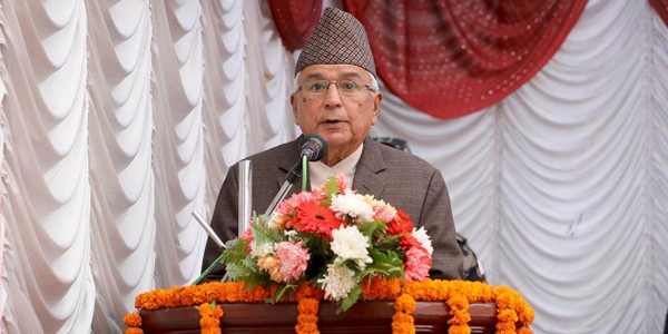 निर्धारित समयमै  निर्वाचन सम्पन्न गर्ने भूमिका खेल्न राष्ट्रपति पौडेलको आह्वान