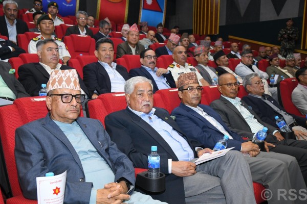 जङ्गी अड्डामा पूर्वरथीहरुको अन्तरक्रिया  कार्यक्रम सम्पन्न