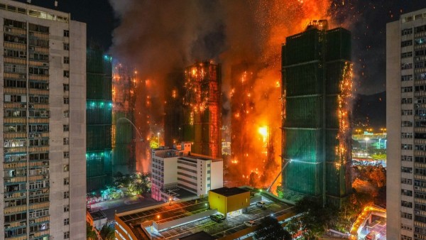 हङकङ आगलागीमा मृत्यु हुनेको सङ्ख्या १६० पुग्यो