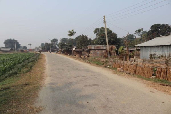 म्याग्दीमा ग्रामीण सडकको १८ वर्षपछि स्तरोन्नति सुरु