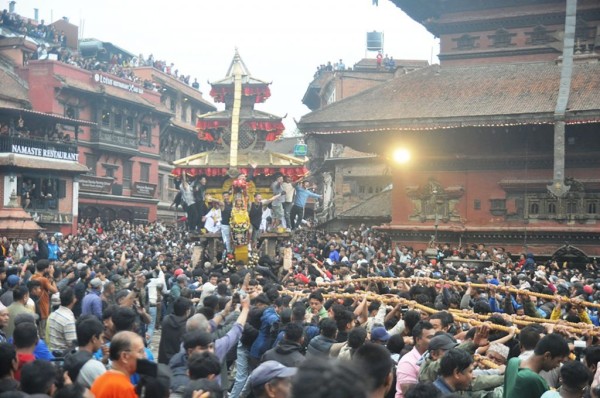 बिस्केट (बिस्काः) जात्रालाई शान्तिपूर्ण बनाइने