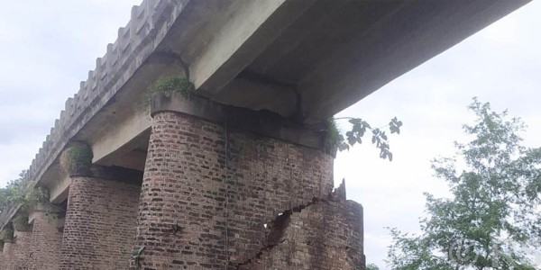 पर्साको तिलाबे नदीमा बेलिब्रिज जडान भएन
