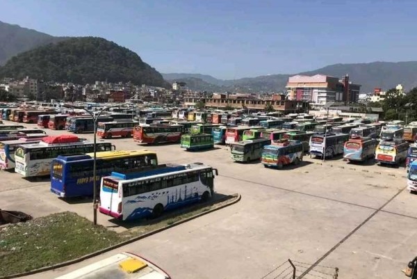 नयाँ बसपार्कबाट सवारीसाधन सञ्चालन हुन शुरु