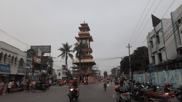 तयार भयो वीरगञ्जको घण्टाघर