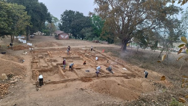 उत्खननका क्रममा महाभारतकालीन ‘दरबारको जग’ भेटियो