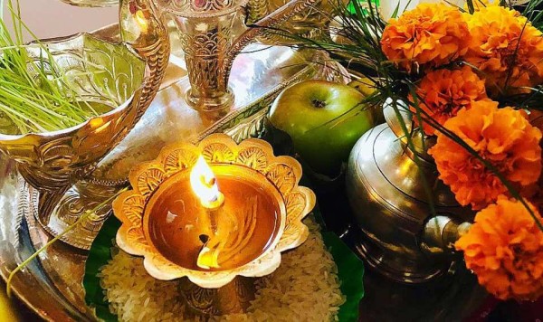 आश्विन शुक्ल पूर्णिमा: आकाशदीप दान, तुलसीको विशेष पूजा गरिँदै