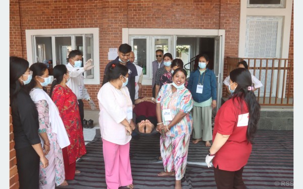 प्राथमिक उपचार तालिम : विपद् व्यवस्थापनमा सहयोग